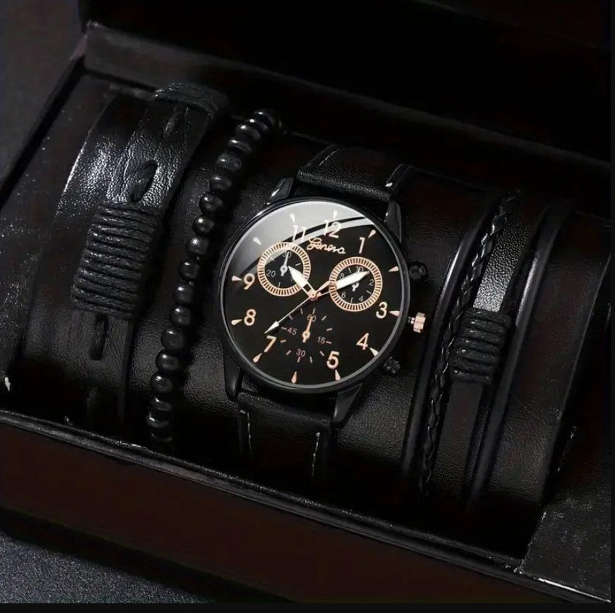 3PC Analog Watch Set