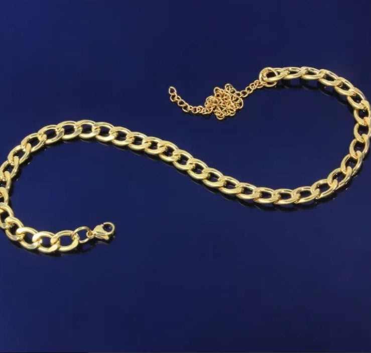 Chunky Chain Titanium Steel Chain Anklet