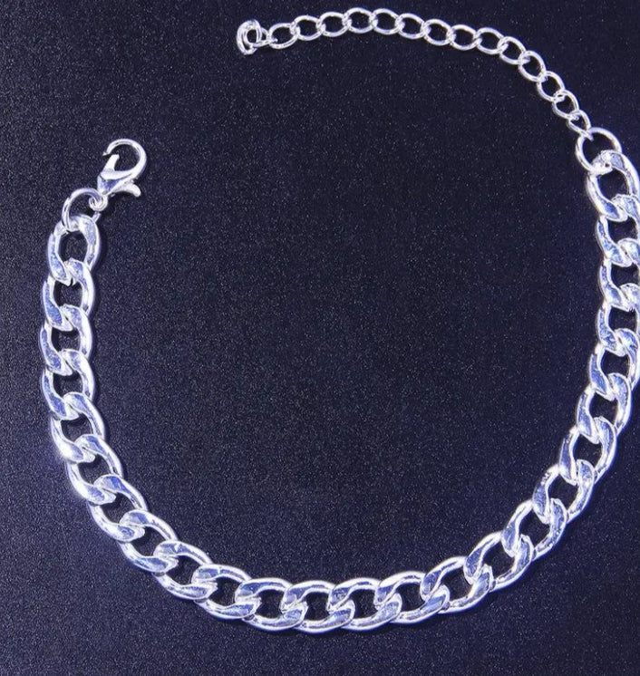Chunky Chain Titanium Steel Chain Anklet