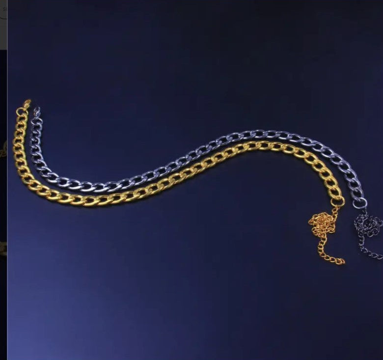 Chunky Chain Titanium Steel Chain Anklet