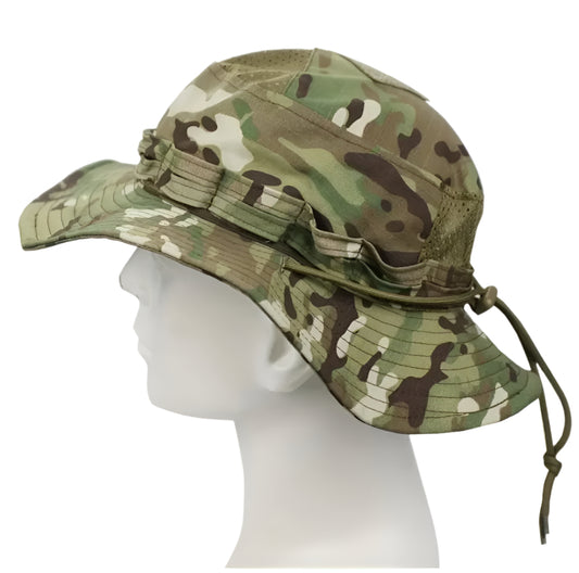 Camouflage Breathable Sunscreen Bucket Hat
